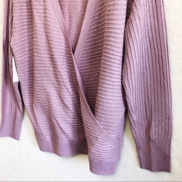 New York & Company Violet Semi Open Back Sweater - Picture 6 of 8